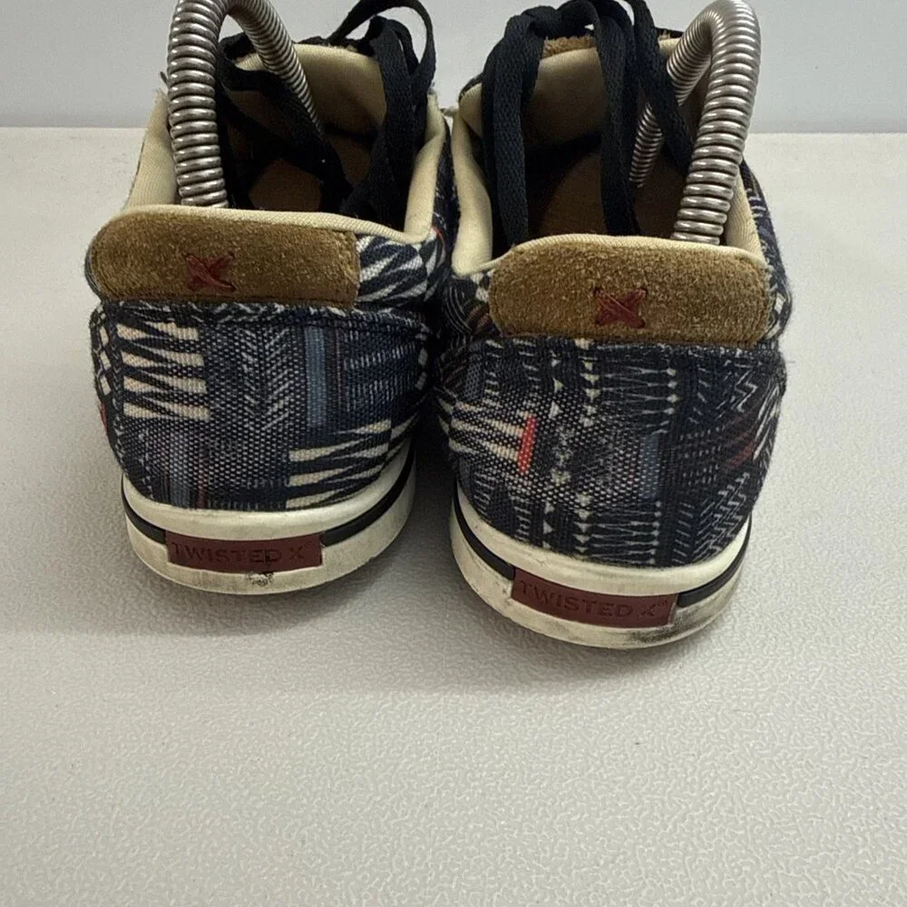 Twisted‎ X Women's Kicks Lace Southwestern Sneaker Moc Toe Multicolor Size 9.5M